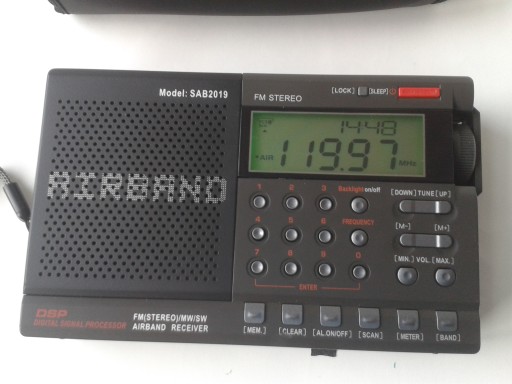 Steepletone SAB2019 –Airband Radio Shortwave/FM/AM Receiver