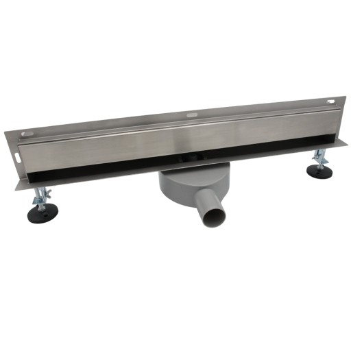 ODPŁYW LINIOWY ŚCIENNY OBROTOWY SYFON 80CM CIEŃKI 2w1