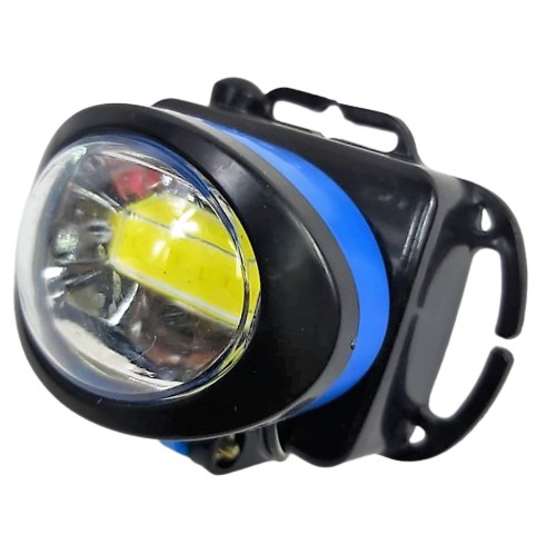 LATARKA CZOŁOWA NA GŁOWĘ LED COB 5W LAMPKA CZOŁÓWKA MOSNA JASNE ŚWIATŁO