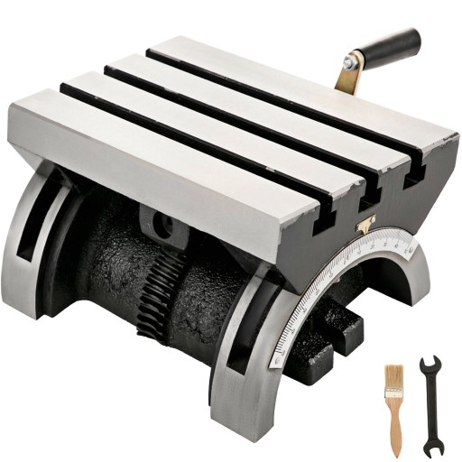 VEVOR Stół Frezarski Uchylny 256x177x130mm Żeliwo