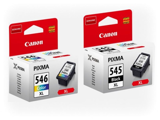 Tusz Canon PG-545XL CL-546XL 8288B001 8286B001 czarny (black), trójkolorowy