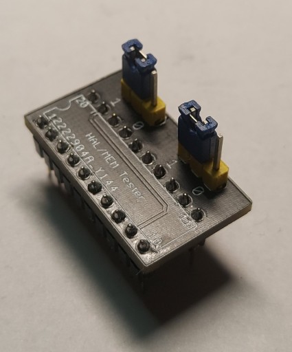 Amstrad CPC Tester pamięci HAL/MEM