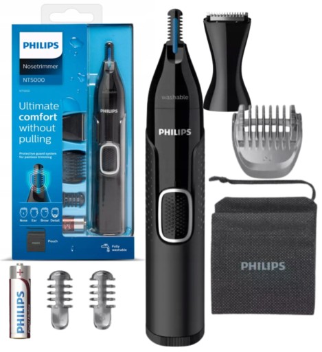 Trymer do brwi, nosa, uszu i modelowania Philips NT 5650/16 2 seria 5000