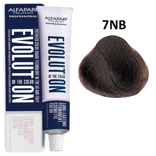 ALFAPARF EVOLUTION OF THE COLOR PROFESJONALNA FARBA DO WŁOSÓW 7NB 60ML