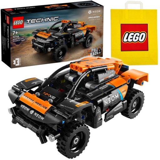 LEGO TECHNICS 42166 NEOM McLaren Extreme - NAPĘD PB + TORBA LEGO