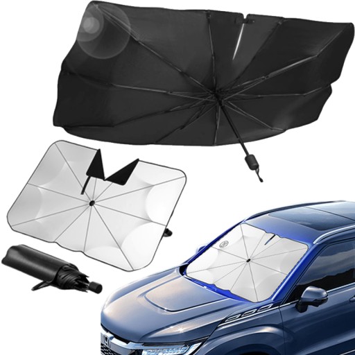 OSŁONA PRZECIWSŁONECZNA PARASOL NA SŁOŃCE DO AUTA SAMOCHODU MATA Z TORBA XL