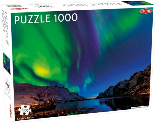 PUZZLE 1000 Northern Lights in Tromso Tactic