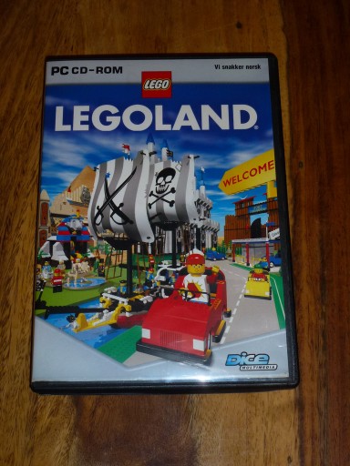 RETRO PC - GRA LEGO LEGOLAND rok 2000 - BDB STAN - język norweski -