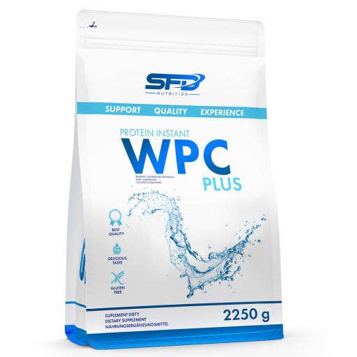 SFD WPC PROTEIN PLUS 2250G BIAŁKO WHEY KONCENTRAT BIAŁKA MIĘŚNIE MASA