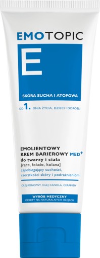 EMOTOPIC EMOLIENTOWY KREM BARIEROWY MED+ 75 ml
