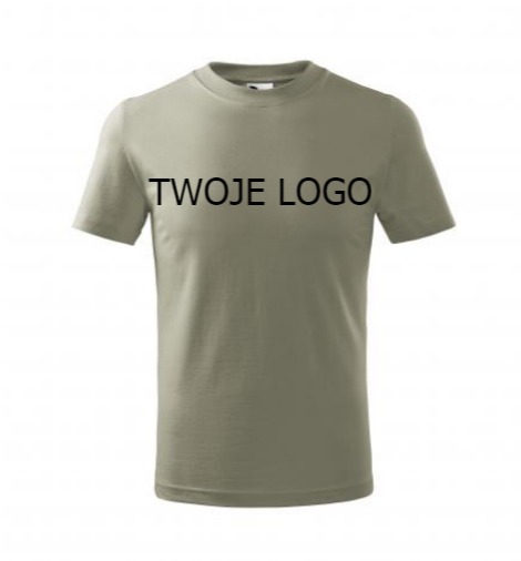 KOSZULKA Z LOGO FIRMY Z HAFTEM, WŁASNE LOGO