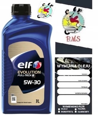 OLEJ SILNIKOWY ELF EVOLUTION FULL-TECH R 5w30 5W-30 1L