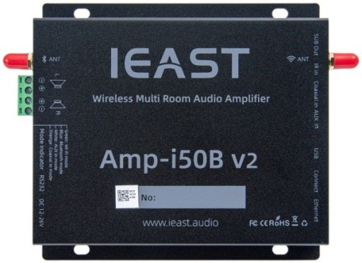 WZMACNIACZ ODTWARZACZ SIECIOWY IEAST AMP I50B V2