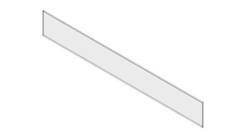 BLUM ZE4H1058G MERIVOBOX SZKŁO PRZEDNIE Wys. E