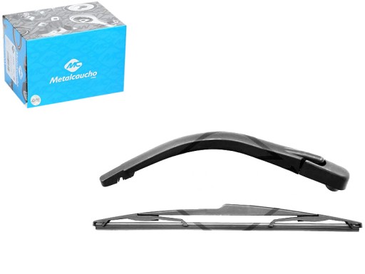 METALCAUCHO RAMIE WYCIERACZKI TYŁ Z PIÓREM 370MM