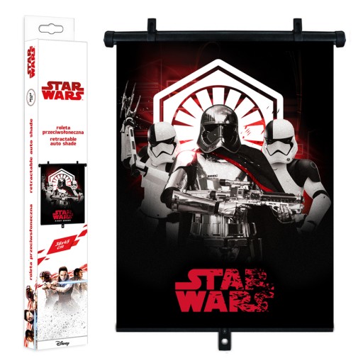 ROLETA ROLETKA PRZECIWSŁONECZNA OSŁONA STAR WARS