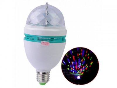 ŻARÓWKA DISCO IMPREZA Projektor Lampa dyskotekowa