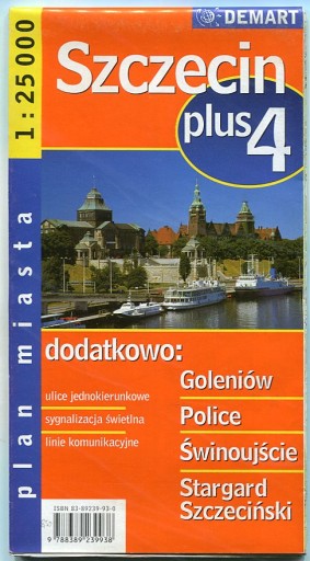 SZCZECIN plus4 :: plany miast : DEMART : 2004 rok