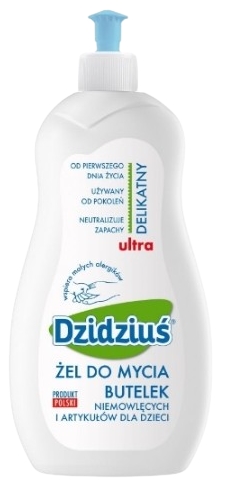 Dzidziuś, Żel do mycia butelek, 500 ml