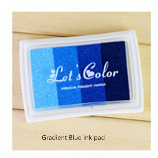 Gradient niebieski kolorowy notatnik Gradient inkp
