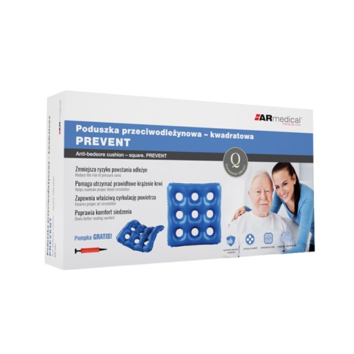 POMPOWANA PODUSZKA PRZECIWODLEŻYNOWA + POMPKA