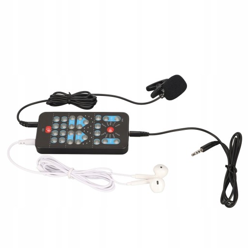 MODULATOR GŁOSU ZMIENIACZ DŹWIĘKU 8 TRYBÓW MOWY