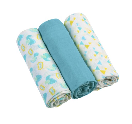 BABYONO Pieluchy PIELUSZKI MUŚLINOWE 70x70 348/03