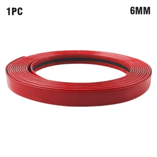 3M/5M Car Bumper Red Decoration Strip Car Door And Window Protection Strip