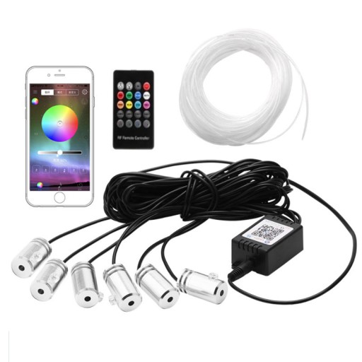 8M ŚWIATŁOWÓD EL WIRE AMBIENT LED RGB SMART APP