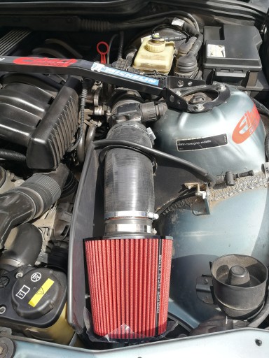Bmw e36 e46 3.0 zestaw dolot powietrza FMIC m54b30 Dave F intake