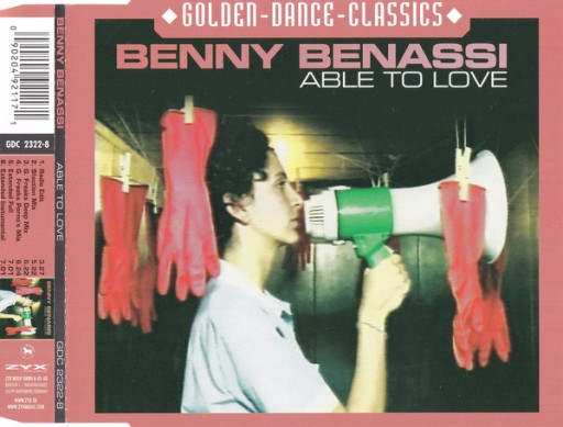 Benny Benassi - Able To Love 2003 MAXI CD