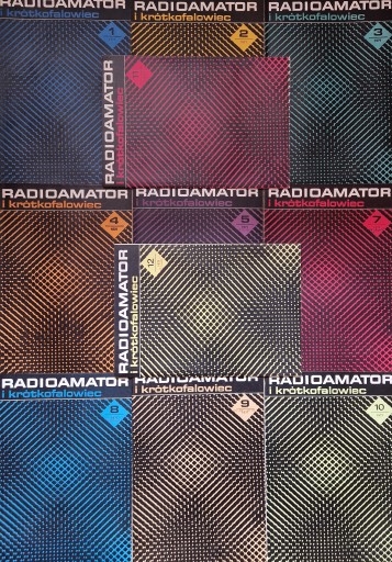 RADIOAMATOR 11 numerów 1971
