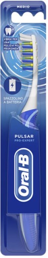 Szczoteczka do zębów ORAL-B Pulsar medium z zasilaniem bateryjnym
