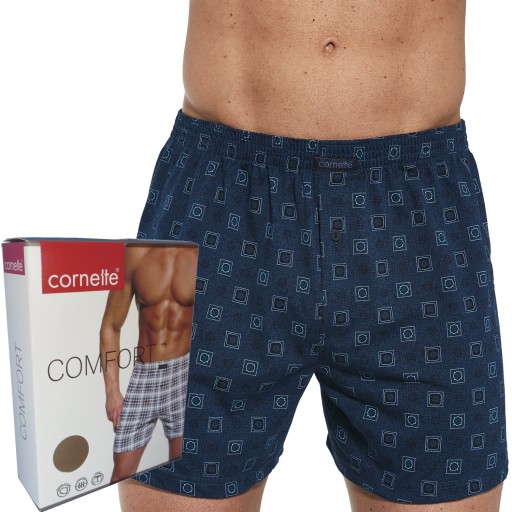 CORNETTE bokserki COMFORT box luźne 002/259 wzór