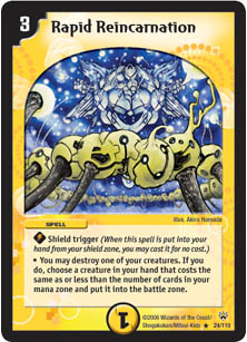 *DM-10 DUEL MASTERS - RAPID REINCARNATION - !!!