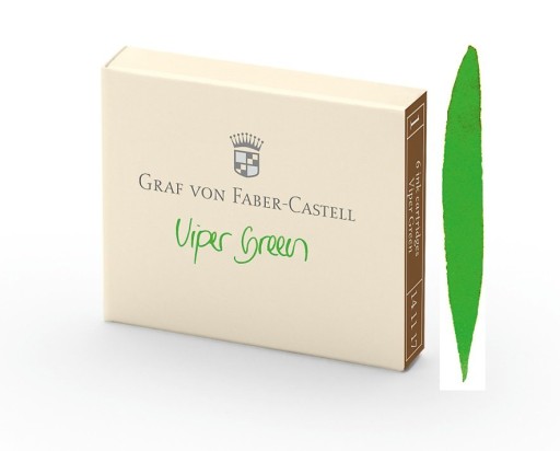 Naboje Graf von Faber-Castell Viper Green