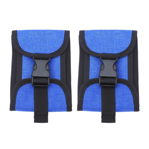 2x nylonowe kieszenie na obciążenia 16x11x4,5 cm