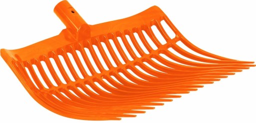 Widły plastikowe V-Plast pomarańcz