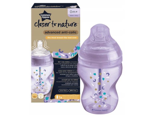 TOMMEE TIPPEE BUTELKA ANTYKOLKOWA 260 ML ANTICOLIC