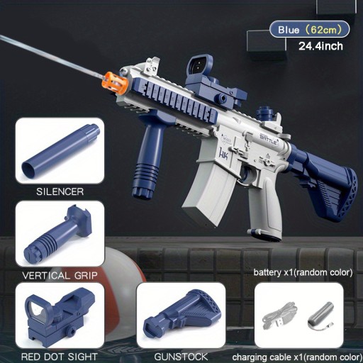 M416 Automatyczny letni elektryczny pistolet na wodę do zabawek o dużej pojemności