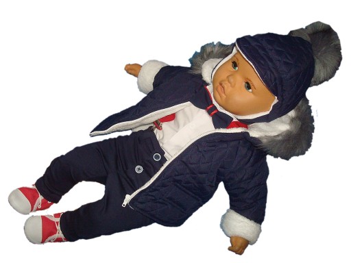 SPODNIE OCIEPLANE ZIMA KURTKA/CHRZEST/BAWEŁNA /80
