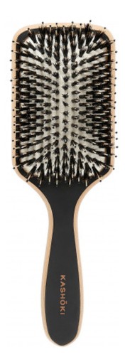Kashoki Drewniana szczotka do włosów – Paddle