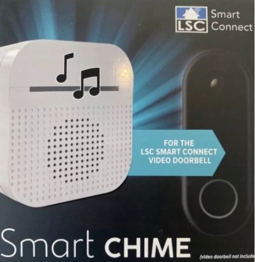 DZWONEK DO DRZWI GONG LSC SMART CONNECT BIAŁY
