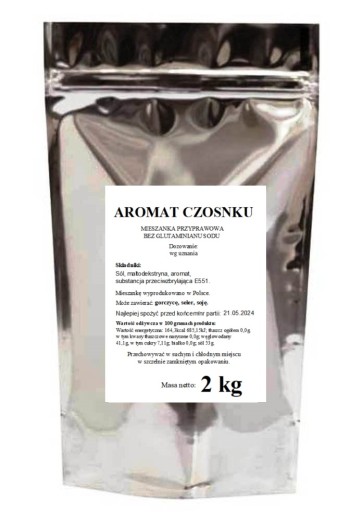AROMAT CZOSNKU, INTENSYWNY AROMAT
