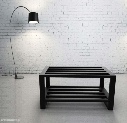 Półka, szafka na buty METAL LOFT 30x80x30