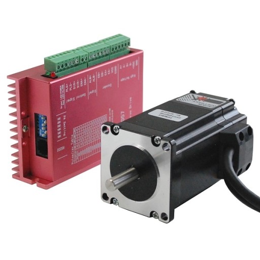 Silnik krokowy z enkoderem 2.0 Nm, 4.2 A plus ster