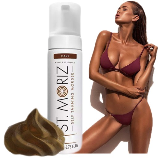 ST MORIZ Instant MUS SAMOOPALAJĄCY SAMOOPALACZ W PIANCE CIEMNY Dark 200ml