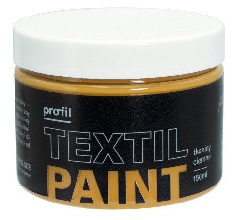 FARBKA TEXTIL PAINT tkaniny ciemne 150ml sahara