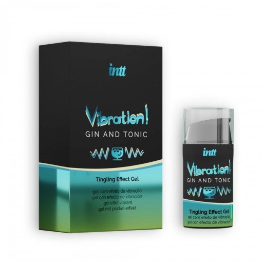 Intt Vibration Gin z Tonikiem - stymulujący żel