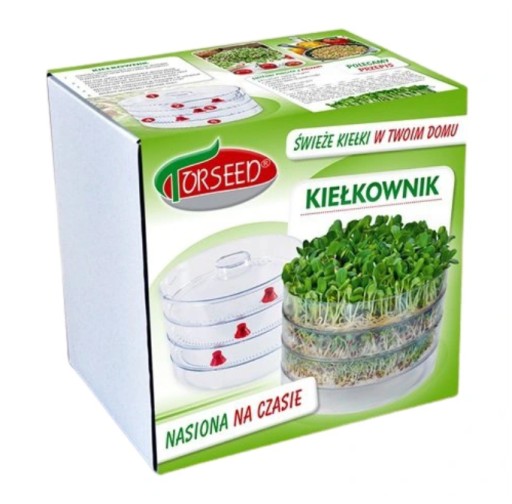 KIEŁKOWNICA 3 SZALKI Kiełkownik Torseed